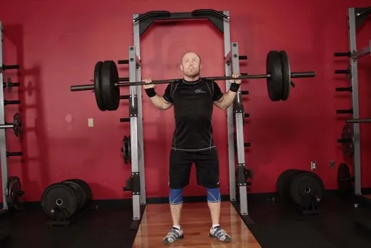 Behind-the-Neck Press demonstration