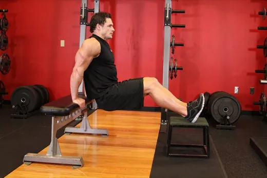 Bench Dips demonstration