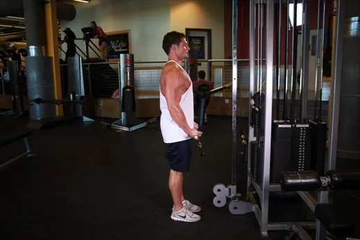 Cable Curl demonstration