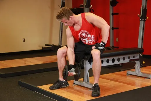 Concentration Curl demonstration