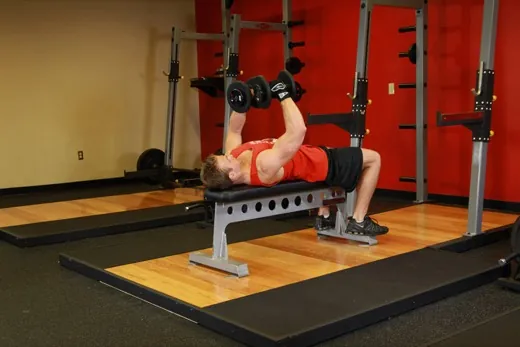 Dumbbell Fly demonstration