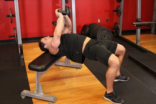 Dumbbell Pullover demonstration