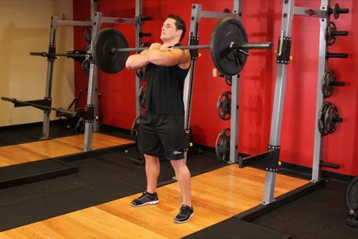 Front Squat demonstration