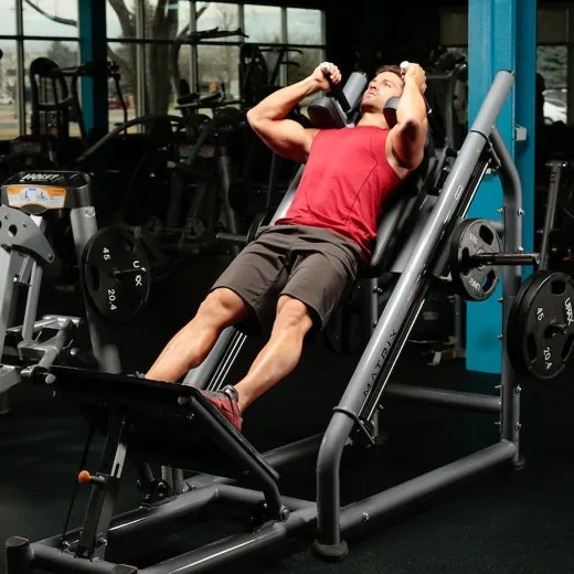 Hack Squat demonstration