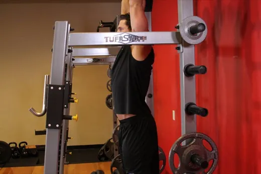 Hanging Leg Raise demonstration