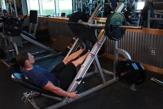 Leg Press Calf Raise demonstration