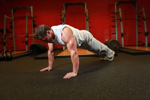 Pseudo Planche Push-ups demonstration