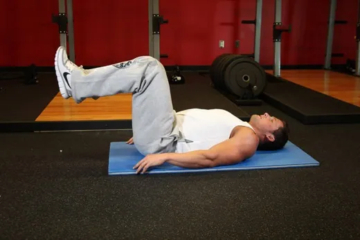 Reverse Crunch demonstration