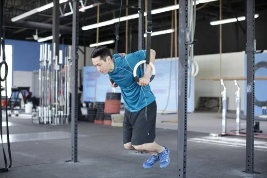 Ring Dips demonstration