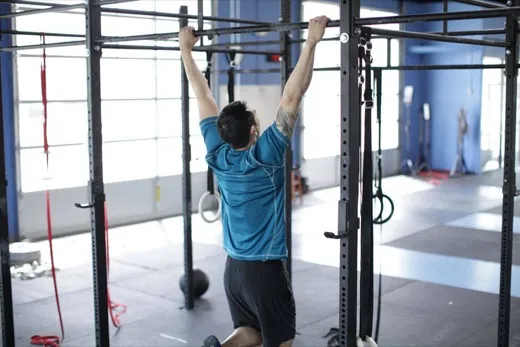 Scapular Pull-ups demonstration