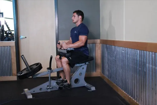 Seated Calf Raise demonstration