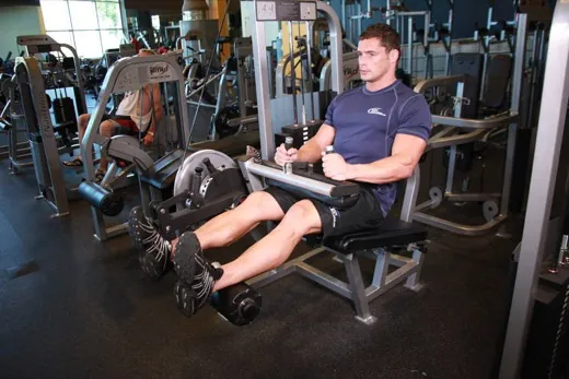 Seated Leg Curl demonstration