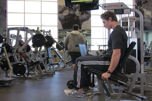 Single-Leg Leg Extension demonstration