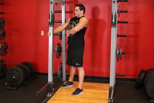 Sissy Squat demonstration