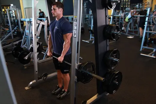 Smith Machine Row demonstration