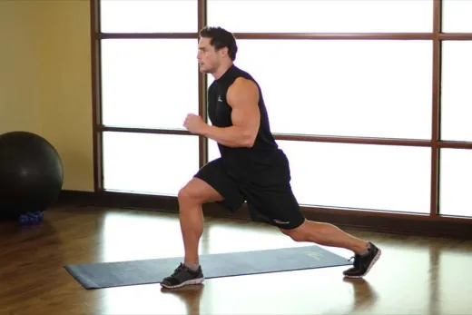 Split Squat demonstration