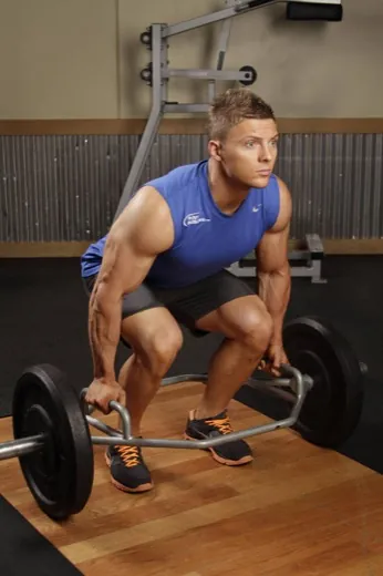 Trap Bar Deadlift demonstration