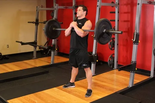 Zercher Squat demonstration